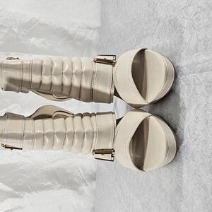 Shoe Republic LA Cream Heels